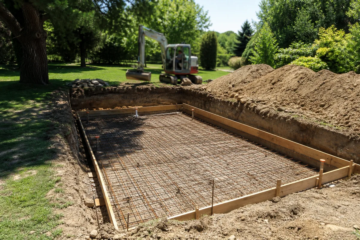 Construction et installation d'une piscine : guide du chantier