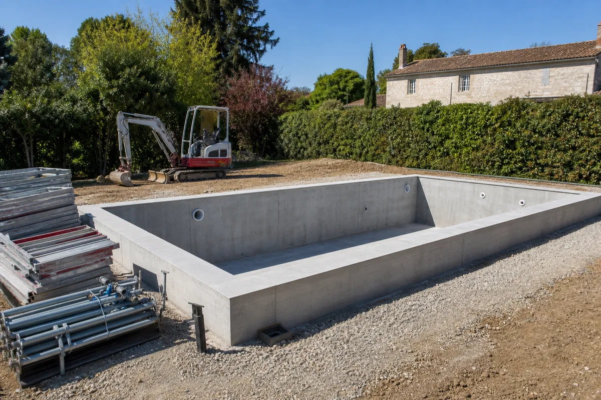Construction piscine : choisir l'entreprise avant le modèle