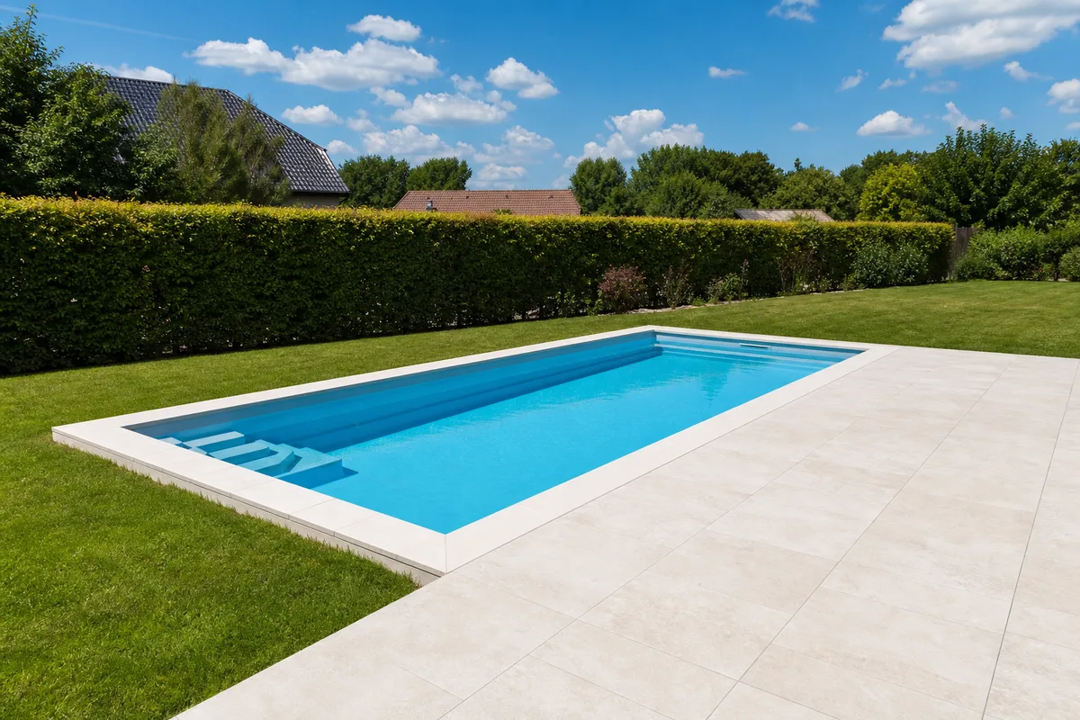 Piscine coque à Reims (51) : sol crayeux, prix et délais